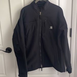 Carhartr  Black Soft Shell Jacket size Medium